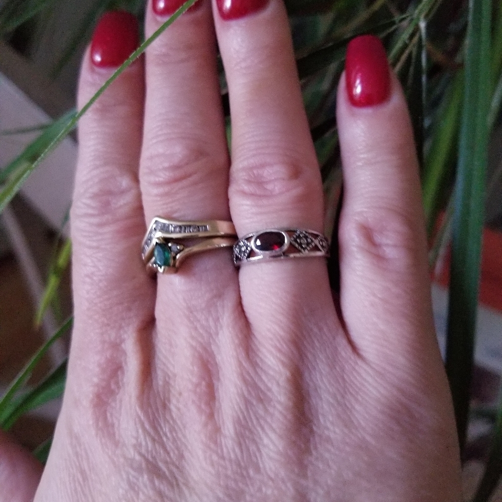 Sterling silver ring 925